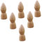 STOBOK 6 Stück Puppenpuppe Weißer Embryo Kinderpuppenklammern Klammerpuppen Unvollendete Dekorative Klammerpuppe DIY Bemalte Puppen Leere Klammerpuppen DIY Puppen Für