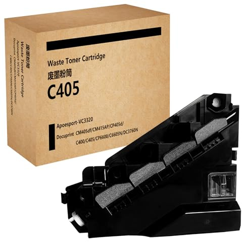 HEMEINY C405 CM405 Toner Waste Box Compatible with VersaLink C400 C405 Phaser 6600 WorkCentre 6605N 6605DN 6655 C2660 C2665 C3760 C3765 S3840 S3845 Printer, 108RRR 01124 Abfallkartusche (1)