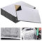 12 Pièces D'isolation Phonique, 40 x 25 cm, 5 mm Tapis Voiture Isolant, D’Isolation Acoustique Tapis Insonorisant Auto-Adhésif pour Phonique Thermique, Imperméables, Isolation Phonique de Voiture