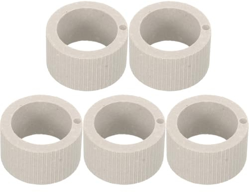 POPETPOP Aquarium Wasserpflanzen Fixierer 5 Stück Keramik Pflanzringe Feste Halterung Zur Stabilen Befestigung Von Unterwasserpflanzen Für Aquarien Dekoration