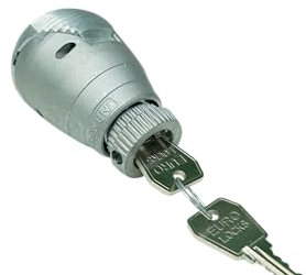DAKEN Eureka Serrure antivol en acier inoxydable pour remorque de camping-car 500 mm
