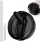40oz Leakproof Lids for Stanley Cup - Tumbler Detachable Flip Straw Lid,Lids Replacement for Stanley Cups,Travel Cup Accessories,Set with Cover,Straw,Non Spill Lid, Detachable Tool (Black-1PCS)