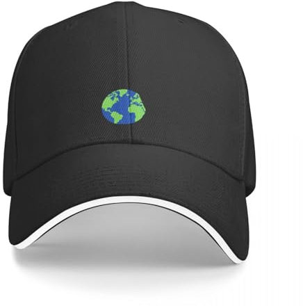 CIZIEOE Baseballcap Climate Action Now (schwarz, blau, grün) – Streik zur Rettung der Erde und der Umwelt