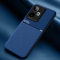 COMAKU Funda para Realme GT 7 / Realme GT 7T, Ultrafino Textura Antideslizante PU + TPU Silicona Fundas Carcasa - Azul