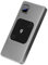 Power Bank,Wireless Charger, 10000Mah Portable External Battery Pack with QC 3.0 Ports And LED Displaly Compatible with All Qi-Enabled Devices,Silver