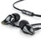 LIAM & DAAN In-Ear Kopfhörer Swan Ceramic High End Earphone Design – 3,5 mm Klinkenanschluss - verstärktes Kabel – Knickschutz - Swan Gold Edition