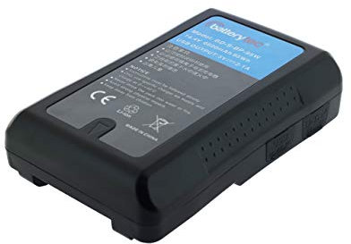 Batterytec Replacement battery for SONY BP-95W, USB Output and D-Tap V-Mount, Blackmagic URSA for Sony Camcorder. [14.4V 6600mAh, Li-ion, 95Wh,12 Months Warranty]