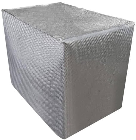 REKUBIK IBC Thermohaube geschlossen Hitze- & Frostschutz Größe 800l IBC (120x80x116cm)