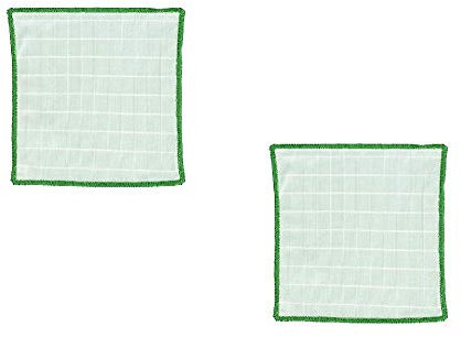 MaxxGoods Lot de 2 chiffons de nettoyage en bambou de qualité supérieure - 20 x 18 cm - En microfibre et fibre de bambou - Pour lunettes, lentilles et écrans - Élimine la poussière, la saleté, la