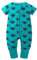 Xmiral Kleinkind Kinder Unisex Reißverschluss Cartoon Strampler Jungen Mädchen Kurzarm Overall Neugeborenen Schlafanzug Nachtwäsche(Minzgrün,12-18 Monate)