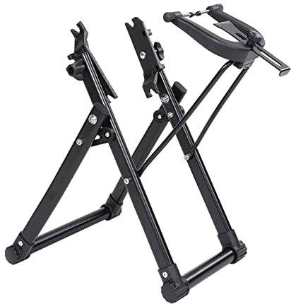 Zentrierständer Fahrrad für 25 - 27 Laufräder, Faltbares Zentrierständer Schwerlast Fahrradmontageständer, Profi Fahrradmontageständer Reparaturständer,