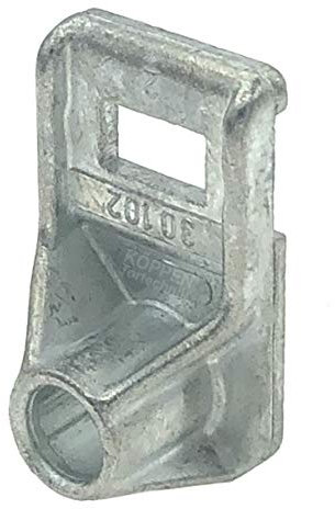 Novoferm Support de rouleau central – Utilisable à gauche/droite (dimensions 54 x 30 x 22 mm, poids 0,055 kg) 30102000