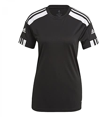 adidas Squadra 21 Jersey (Short Sleeve) Femme, Black/White, M