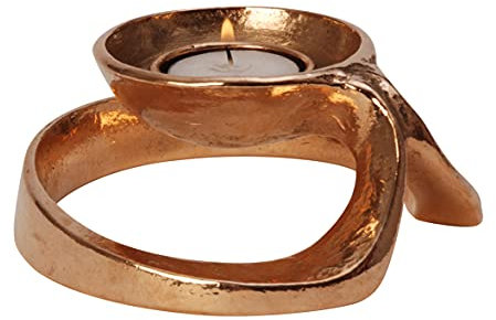 Harjes - Kerzenständer, Kerzenhalter, Kerzenleuchter, Deko, Design, Gold, Bronze (massiv), Weihnachten, Hochzeit, Essen, handgefertigt Art.-Nr. 2717