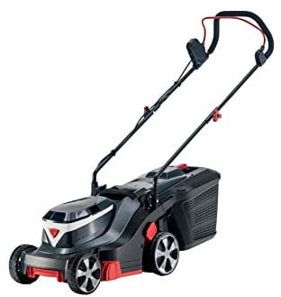AL-KO Tosaerba a batteria 32.2 Li Easy, larghezza di taglio 32 cm, 2 batterie agli ioni di litio da 18 V, per superfici fino a 200 m², regolazione centrale dell'altezza di taglio