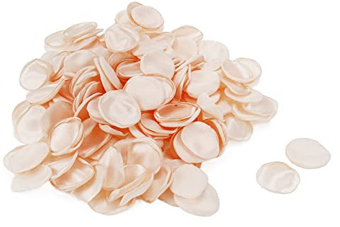 WDONAY Petali di rosa di seta simulati petali decorativi sparsi per feste di nozze petali decorativi rosa 200 pezzi