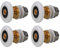 Qikuver Ruedas para Puerta de Ducha, 4 Piezas, 23mm Rodillo de Repuesto Mampara Rodamientos Mamparas para Puerta Corredera De Cristal Baño (23MM)