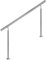 CAVATINY Edelstahl Handlauf Geländer für Treppen Brüstung Balkon ohne Querstreben - Innen und Außen Handlauf Geländer Treppengeländer Edelstahl Brüstung Balkon (100CM, ohne Querstreben)