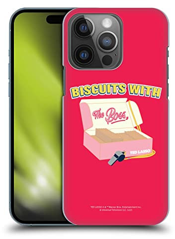 Head Case Designs Offizielle Ted Lasso Kekse Mit Dem Boss Grafiken für Staffel 1 Harte Rueckseiten Handyhülle Hülle Huelle kompatibel mit Apple iPhone 14 Pro