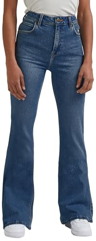 Lee Damen Breese Jeans, Blue Typhoon, 26W / 31L EU