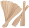 SIDCO Pfannenwender 10 x Holz Pfannenheber Bratenwender Holzschaber Kochlöffel Set