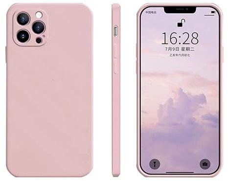 nulala Coque de téléphone pour iPhone XR, Coque de Protection Antichoc en Silicone Liquide avec Doublure en Microfibre Douce Anti-Rayures, Coque de téléphone Ultra Fine pour iPhone XR, Rose