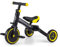 Dreirad-Laufrad für Kinder 3in1 Optimus Black Milly Mally