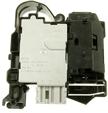 JCSPARES® - ElettroSerratura Blocca Porta Lavatrice 3 Contatti compatibile Whirlpool compatibile con ariston ed Ulteriori