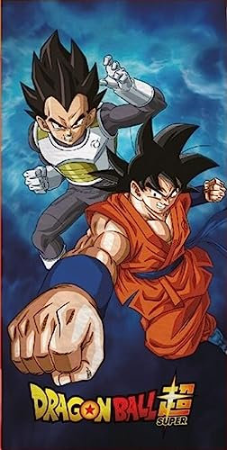 empireposter Dragon Ball - Fight - Baumwoll Handtuch - 70x140 cm - Strandtuch Badetuch