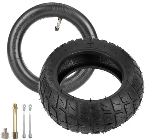 8,5-Zoll(8 ½x3) Offroad Reifen und 8 ½ x2 (50-134) Innenrohr mit Ventilverlängerer und Reifenheber für Zero 8 9 für VSETT 8 9 Inokim Light 2 E scooter Anti-Rutsch-Ersatzräder
