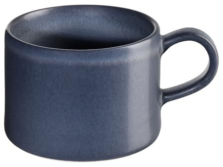 ASA Kaffeetasse, Carbon form'art blau D. 9,5 cm, H. 7 cm, 0,3 l.