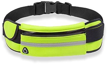 ZKGYUS Jogging Handytasche, Jogging Bauchgurt,Laufgürtel, Handytasche Joggen Aus Neopren, Lauftasche Jogging Wasserdicht, Laufgürtel Handy, Running Belt für Smartphones bis zu 6 Zoll