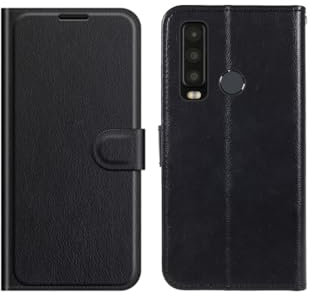 Fixgut® Hülle kompatibel mit CAT S75, Book Case, Schutzhülle, hochwertige PU-Leder Handytasche mit Kartenfächern und Standfunktion