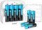 Kratax Rechargeable AA Lithium 1.5V Batteries - High-Capacity 3500mWh - 1600 Cycles - Full-Recharged 8 Pack with Ultra Fast Charger, Long-Lasting, Constant Output for Household Office Device