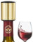 ELMWAY Vacuum Wine Stopper with Stainless Steel Shell, Golden