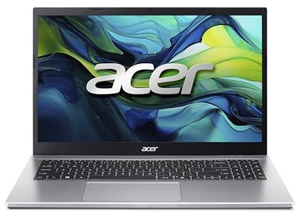 acer Aspire Go 15 AG15-71P, Ordenador Portátil 15.6 Full HD (Intel Core i5-13420H, 16 GB RAM, 512 GB SSD, UHD Graphics, Windows 11 Home), Color Plata, Teclado QWERTY Español