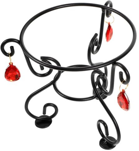 Didiseaon Garten Kugelständer Metallbasis Robuste Halterung Für Kristallkugeln Solar-kugeln Und Gartenkugeln Dekorativ Für Wohnzimmer Und Garten Als