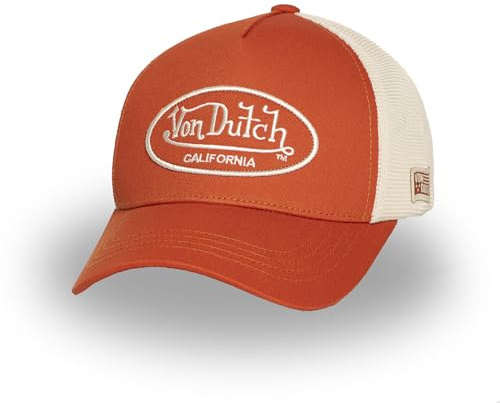 Von Dutch Classic Oval Logo Cap Basecap Baseballcap Trucker Meshcap Damen/Herren - Snapback, mit Schirm Frühling-Sommer Herbst-Winter Frühjahr Sommer Herbst Winter