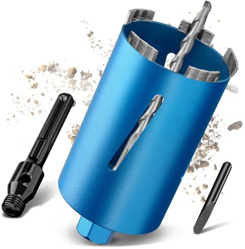 M22 Couronne de forage diamantée pour béton, SDS-MAX, Ø 92 mm, L 200 mm, pour appareils de forage à cœur