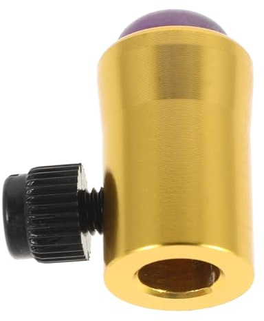 Metallstimmgabelfüße aus Aluminiumlegierung, Leicht und Tragbar, Gold | Stimmgabelzubehör mit Schraubdesign, Stabile Verbindung, Ersatz und Reparaturteile, Dekorative Ausführung