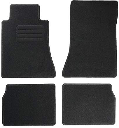 TEXER Textil Fußmatten Passend für Mercedes-Benz E-Klasse W124 Bj. 1984-1997 Basic