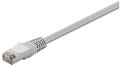 Goobay 73081 CAT 5e Patch Cable, F/UTP, Grey, 10m Length