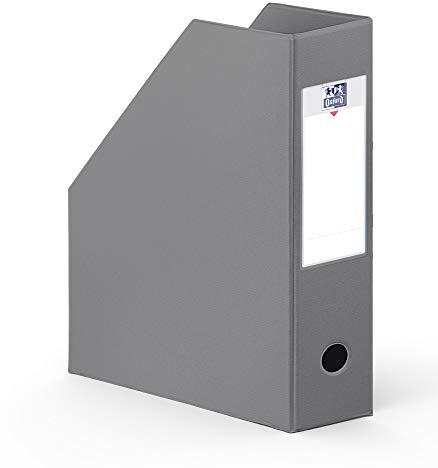 ELBA 400080233 Zeitschriftenständer 32 x 24 cm Rücken 10 cm PVC grau