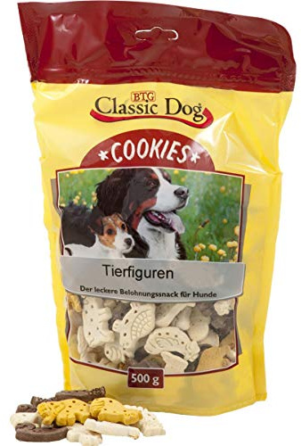 CLASSIC Dog Snack Cookies Tierfiguren 500g