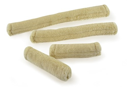 EKKIA Synthetisches Halfter-Schutzset, Farbe:natur/eierschale