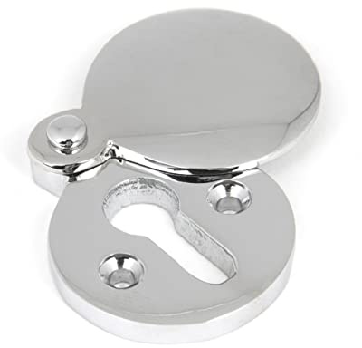From The Anvil Polished Chrome 30mm Round Escutcheon