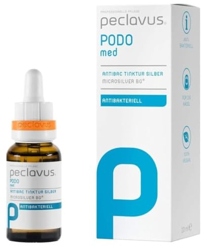 Peclavus PODOmed AntiBAC Tinktur Silber 20 ml