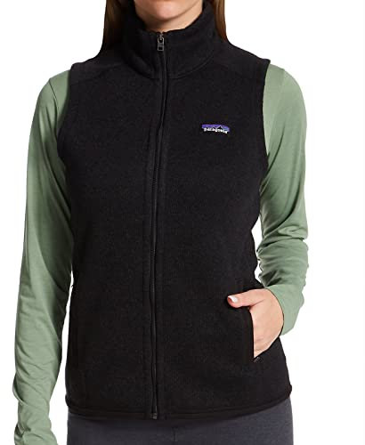 PATAGONIA W's Better Sweater Vest Pile ad Alte Prestazioni, Black, L Donna