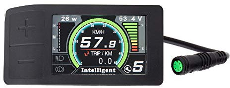Bafang 8fun LCD 750C 850C 860C C18 C965 C961 500C SW102 Bedienfeld des Anzeigemessgeräts für Elektrofahrräder BBS02 und BBSHD Mid Drive Motor (500C Anzeige)