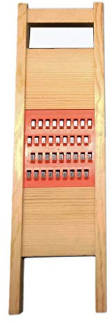 Boji Rallador de zanahorias asiático, rallador de madera y zanahorias, rallador de cocina